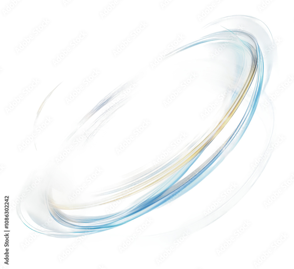 Fototapeta premium PNG Soft gradient abstract circle design