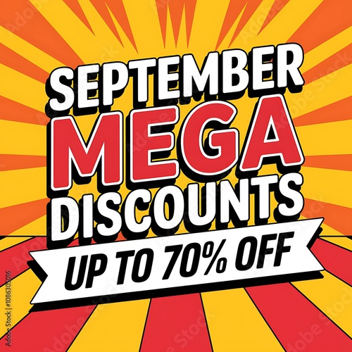 September Mega Discounts Up To Seventy Percent Off photo