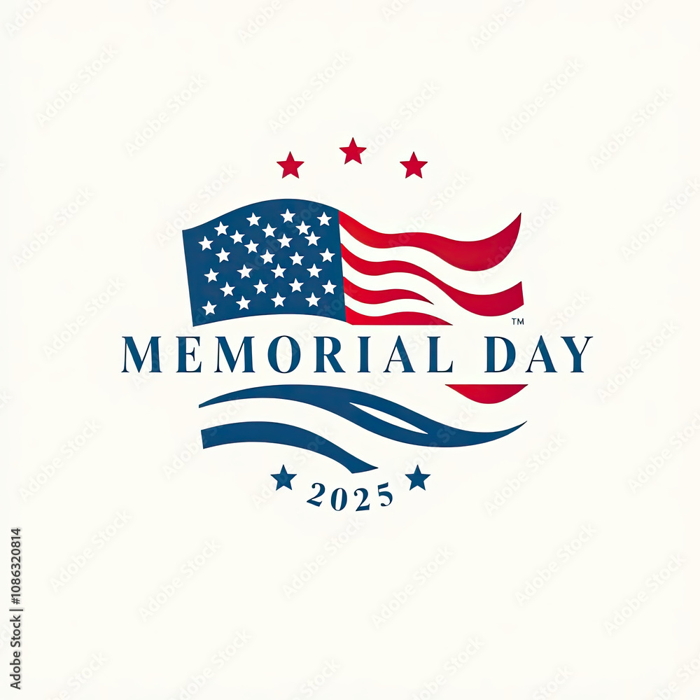 patriotic memorial day graphic for use with web, print, publication, creative or craft purposes patriotic memorial day graphic for use with web, print, publication, creative or craft purposes