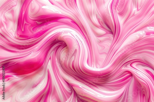 Abstract Pink Swirls