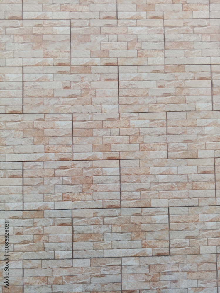 Fototapeta premium wall of stone block