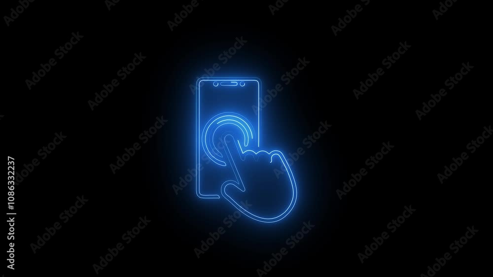 Glowing neon line Smartphone, mobile phone icon for networking internet isolated on black background. Glowing neon line Smartphone, mobile phone icon for networking internet isolated on black background.