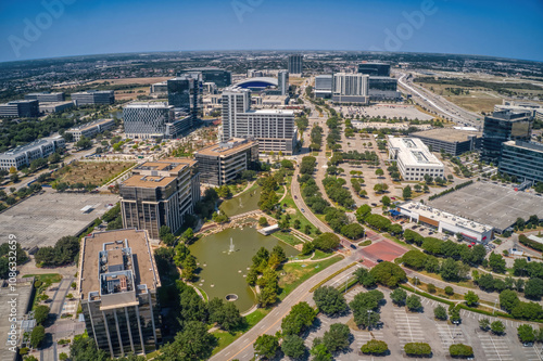 Tableau sur toile Aerial View of Frisco, Texas during the Summer