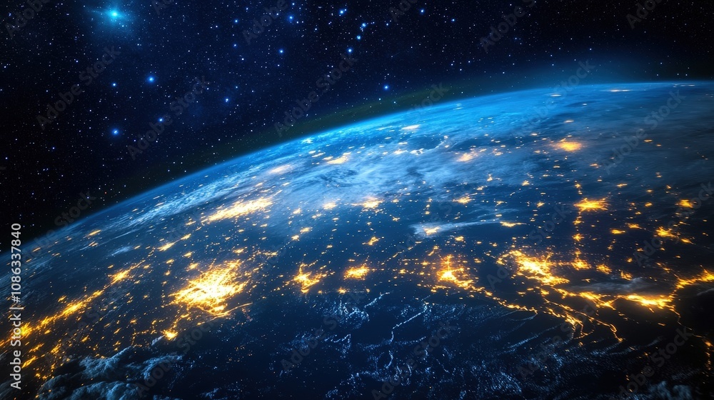 Fototapeta premium The future of the Internet of Things (IoT) promises a world where devices and systems communicate seamlessly