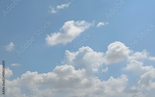 Blue Sky with Clouds