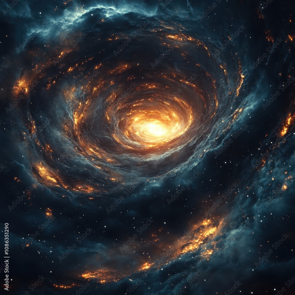 A stunning digital depiction of a swirling galaxy, featuring vibrant colors and a bright core, set against a backdrop of deep space filled with stars. A stunning digital depiction of a swirling galaxy, featuring vibrant colors and a bright core, set against a backdrop of deep space filled with stars.