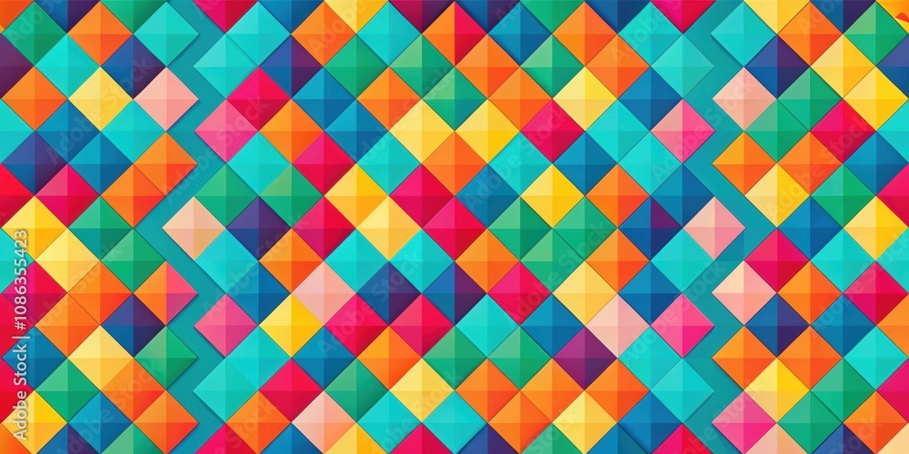 Vibrant abstract geometric pattern background, geometric, colorful, abstract, design, vibrant, creative, textures Vibrant abstract geometric pattern background, geometric, colorful, abstract, design, vibrant, creative, textures