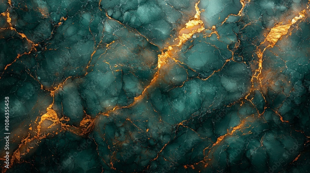 An abstract pattern showcasing dark teal and glowing orange textures resembling a natural surface. An abstract pattern showcasing dark teal and glowing orange textures resembling a natural surface.