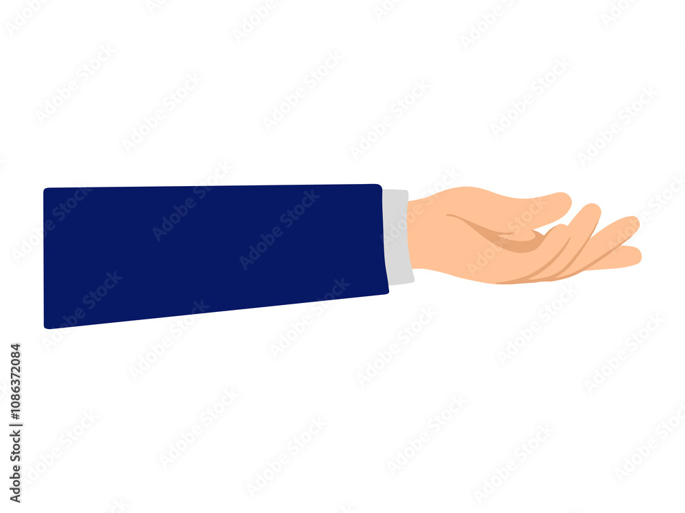 Human Hand Gestures Background Illustration Human Hand Gestures Background Illustration