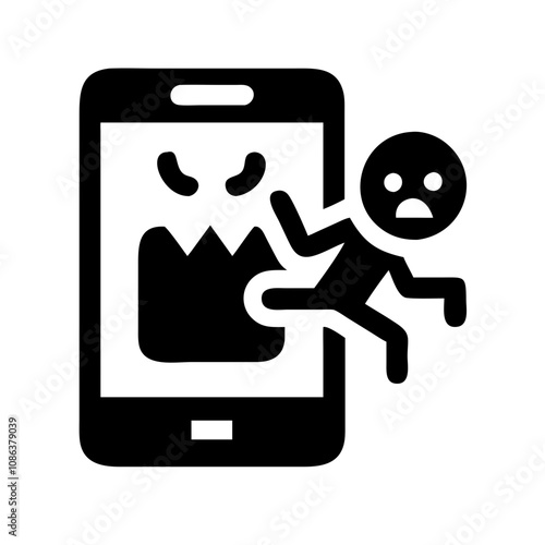 Cyberbullying Pictogram 