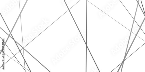 Abstract geometric white and grew line pattern on white background.Vector illustration.