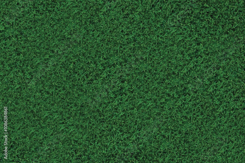 Artificial grass fake turf synthetic lawn field macro closeup, gentle shaded shadow area, green sports astroturf texture, natural horizontal textured background pattern, large detailed copy space