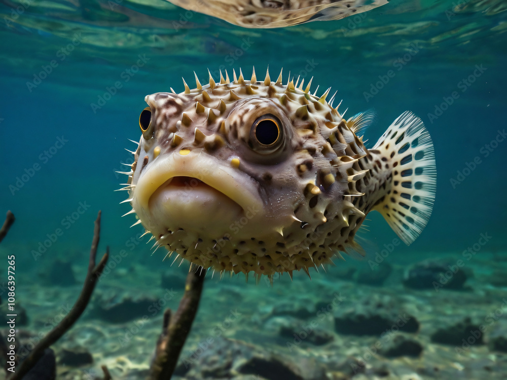 relaxing pufferfish relaxing pufferfish