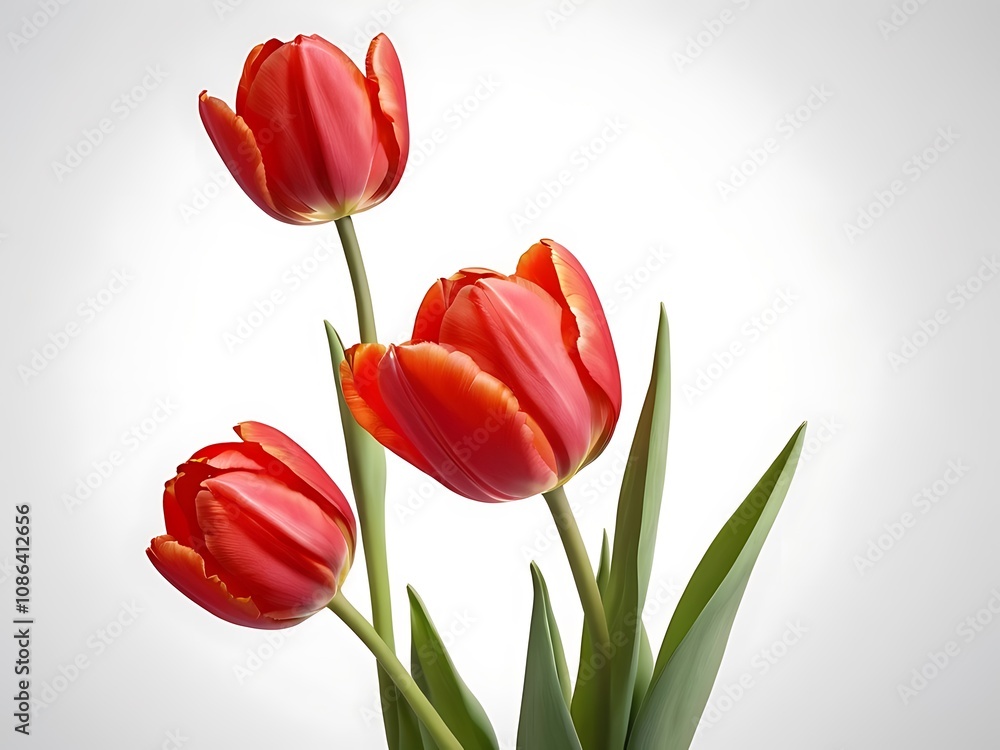 bouquet of red tulips bouquet of red tulips