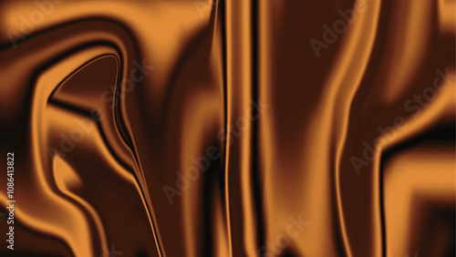 Bright and shinny red background for any graphics design. Fancy liquify. Glossy liquid acrylic paint texture.	