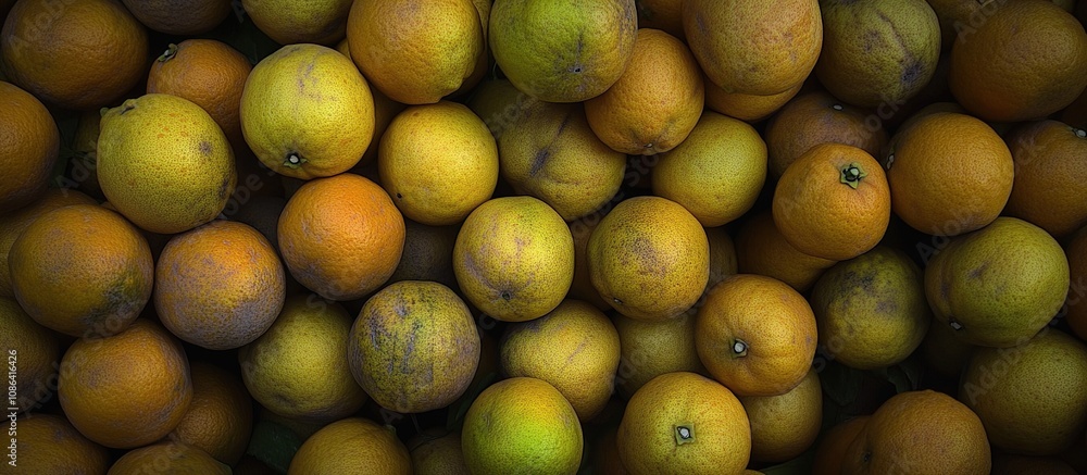 A Bountiful Harvest of Oranges: A Close-Up View of Ripe Citrus Fruits A Bountiful Harvest of Oranges: A Close-Up View of Ripe Citrus Fruits
