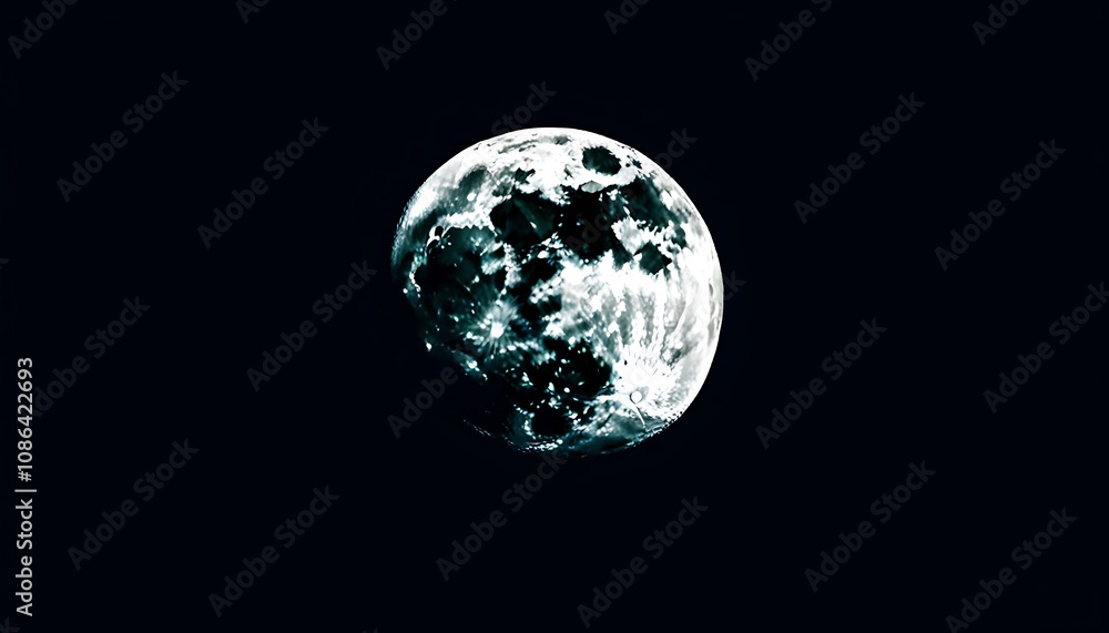 Rhythm of the Universe in Black and White Moonlight. Rhythm of the Universe in Black and White Moonlight.