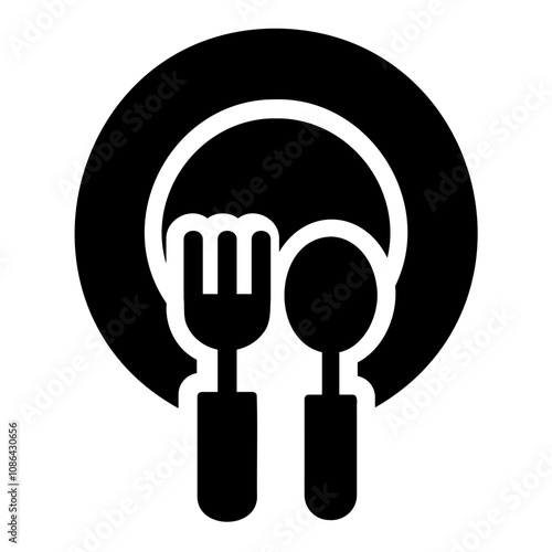 cutlery Solid icon photo