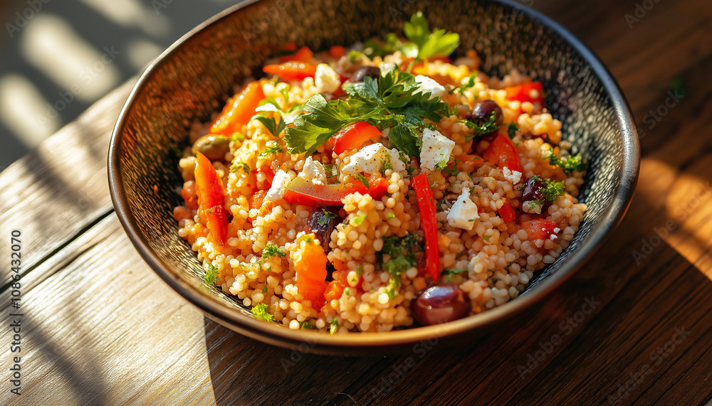 Mediterranean Salad with Roasted Vegetables Mediterranean Salad with Roasted Vegetables