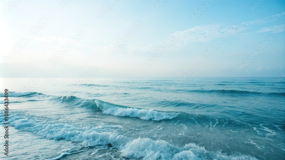 Soft blue gradient background with subtle wave patterns, gentle, color gradation Soft blue gradient background with subtle wave patterns, gentle, color gradation
