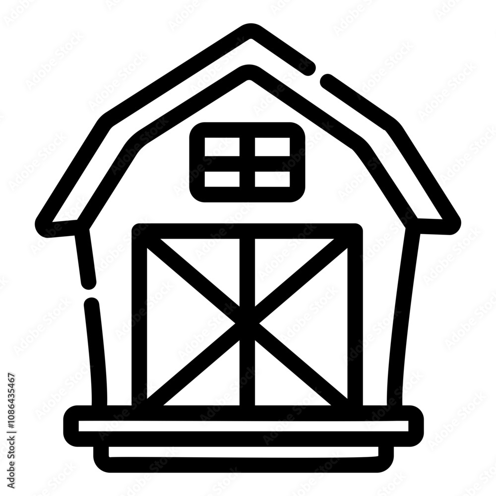 farm Line Icon farm Line Icon