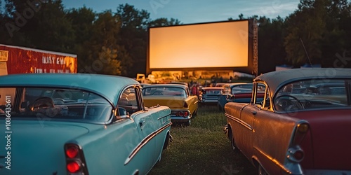 Classic Drive-In Movie Night photo