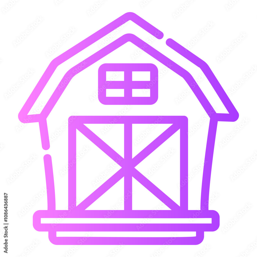 farm Gradient icon farm Gradient icon