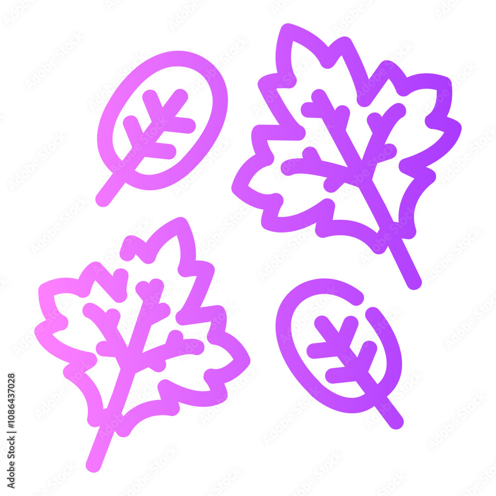 autumn Gradient icon autumn Gradient icon