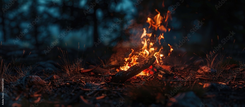 Campfire Cooking Adventure in the Wilderness