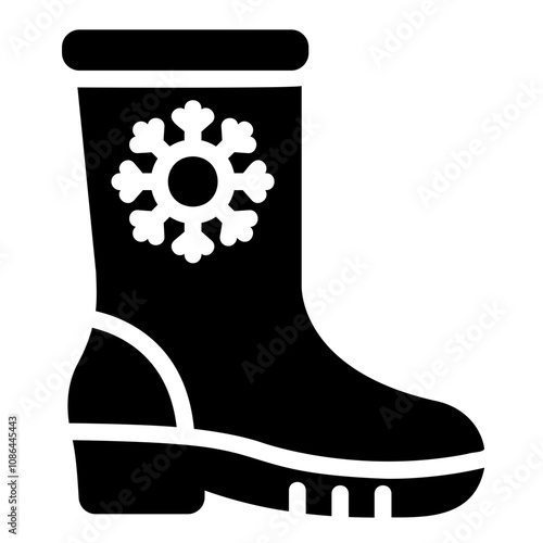 rain boots Line Icon