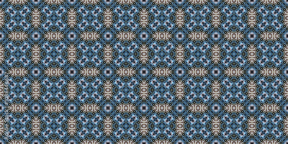 Seamless abstract pattern. The texture is abstract. Abstract endless symmetrical background Seamless abstract pattern. The texture is abstract. Abstract endless symmetrical background