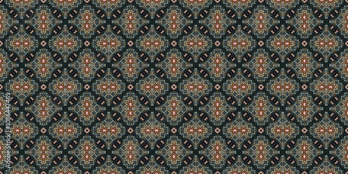 Seamless abstract pattern. The texture is abstract. Abstract endless symmetrical background