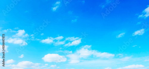 blue sky with clouds