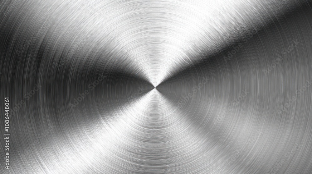 Abstract circular brushed metal texture background with radial lines. Abstract circular brushed metal texture background with radial lines.