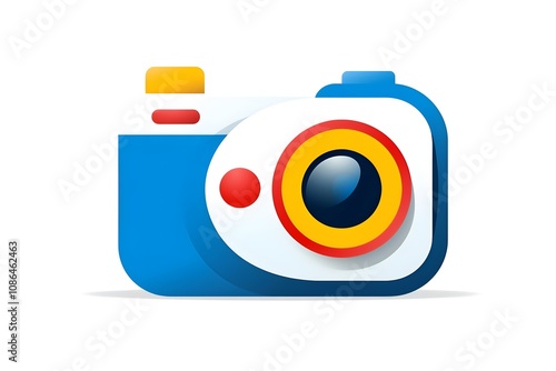 Flat Design World Photography Day Concept Background photo earth camera image poster technology nature day film international lens picture illustration photographer design vector photo