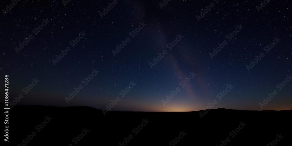 Star-filled night sky with shooting stars streaking across the horizon, stellar streaks, sparkling stars, starry light show Star-filled night sky with shooting stars streaking across the horizon, stellar streaks, sparkling stars, starry light show