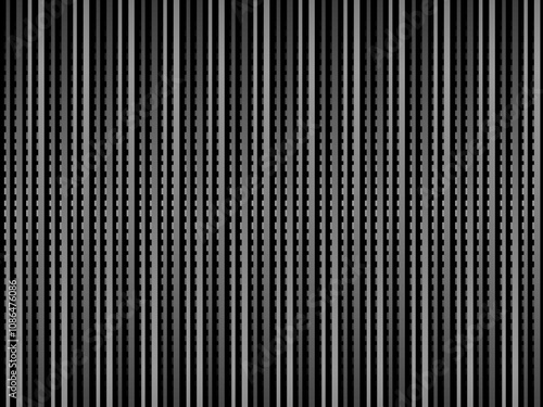 Black metal texture steel background. Perforated metal sheet.