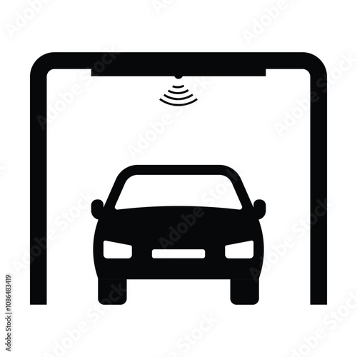 toll gate icon