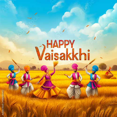 Energetic Vaisakhi celebrat...