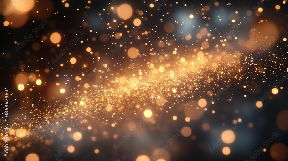 A mesmerizing display of glowing particles creating a dreamy, ethereal atmosphere. A mesmerizing display of glowing particles creating a dreamy, ethereal atmosphere.