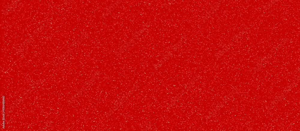 Fototapeta premium Christmas red gold background with snow
