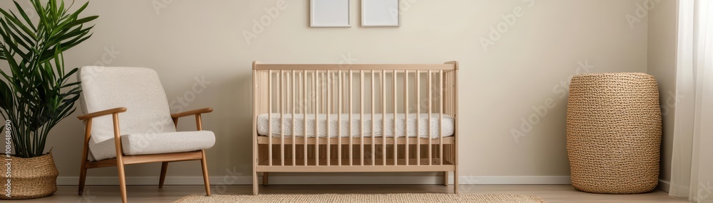 Stories of pregnancy concept. Baby milestones such as first tooth Concept. A serene nursery with eco-friendly gear, emphasizing safety and comfort for newborn, nursery gear, pregnancy safety Stories of pregnancy concept. Baby milestones such as first tooth Concept. A serene nursery with eco-friendly gear, emphasizing safety and comfort for newborn, nursery gear, pregnancy safety
