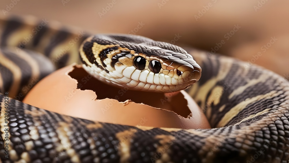 baby python snake birth close up baby python snake birth close up