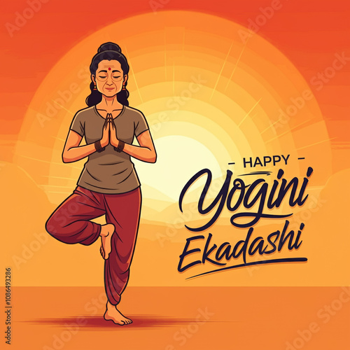 Illustration of a woman in ...