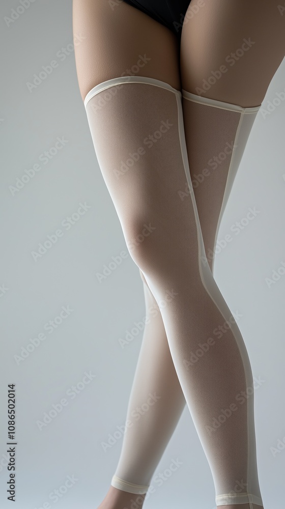 Slender Leg in Sheer Stockings Slender Leg in Sheer Stockings