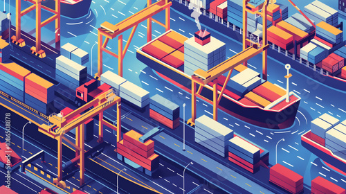 
Adjust the style to emphasize the seriousness of increased tariffs and trade restrictions in a clear, impactful manner