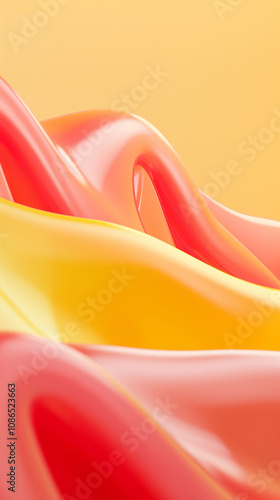 red yellow Abstract