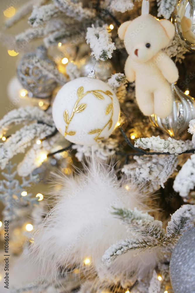 Obraz premium christmas tree decorations