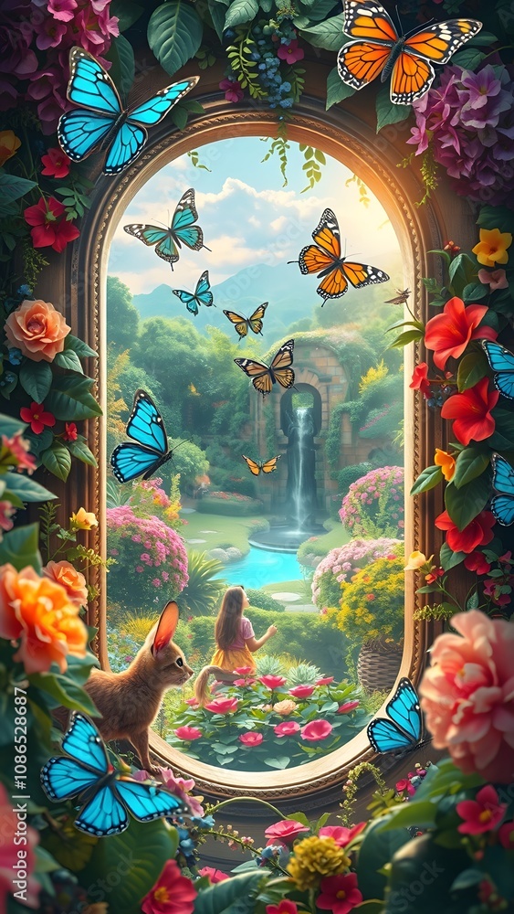 Fototapeta premium stained glass window