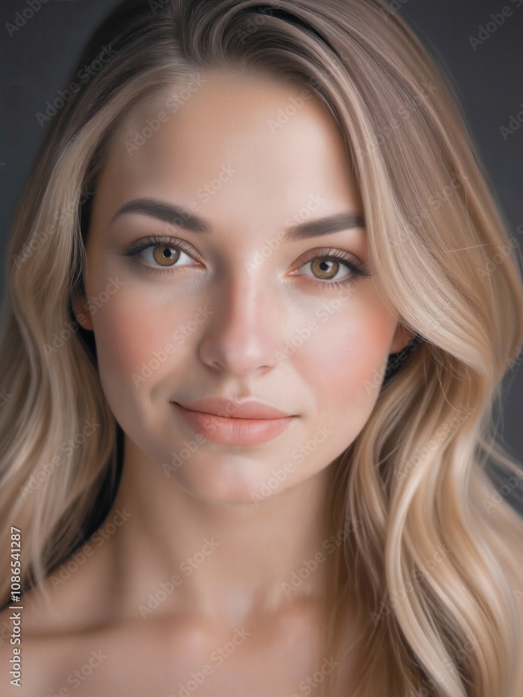 Natural Beauty Portrait of a Young Woman Natural Beauty Portrait of a Young Woman